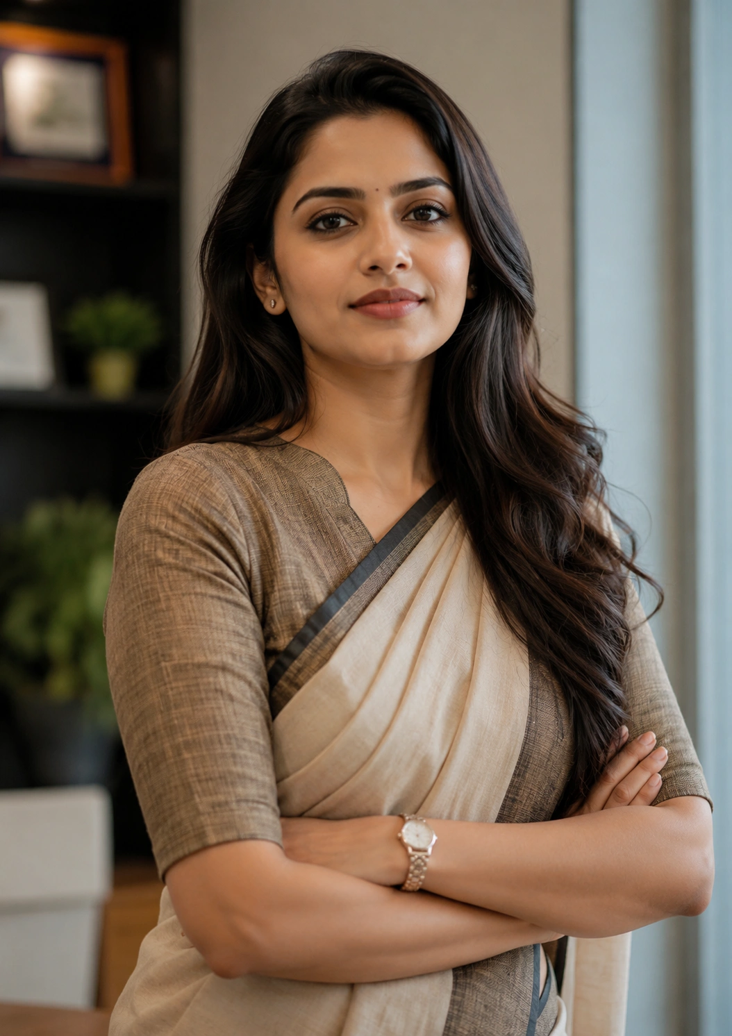 Aspiring Indian woman representing LIC Bima Sakhi eligibility — women aged 18 to 70 with 10th pass education can apply